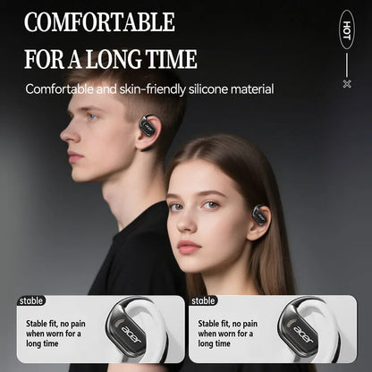 Écouteurs Bluetooth Open-Ear Sport – Légers et Confortables