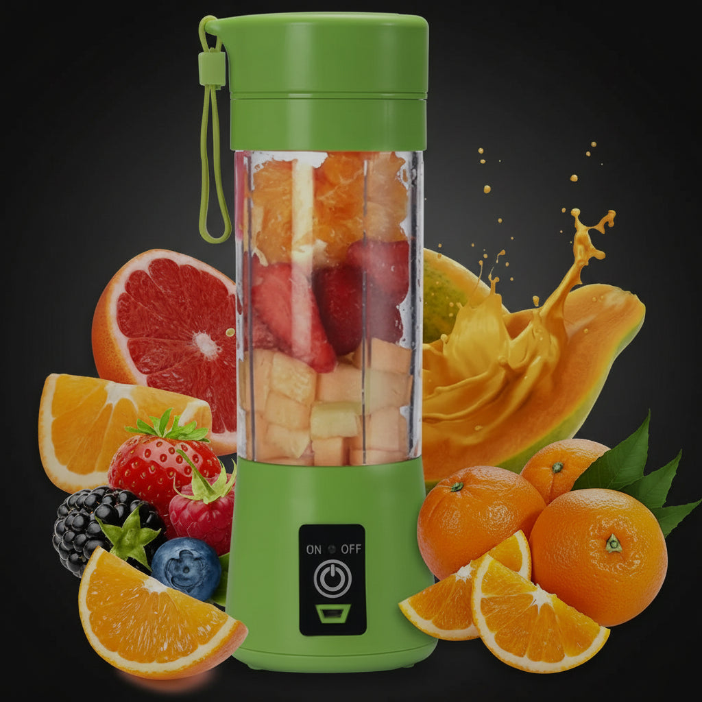 Mini Blender Portable Rechargeable USB — Jus Fruits, Smoothies & Milkshakes