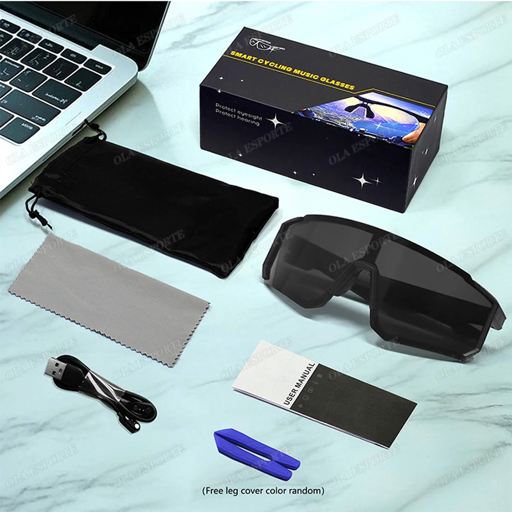 Lunettes De Sport Bluetooth – Audio Mains Libres UV400