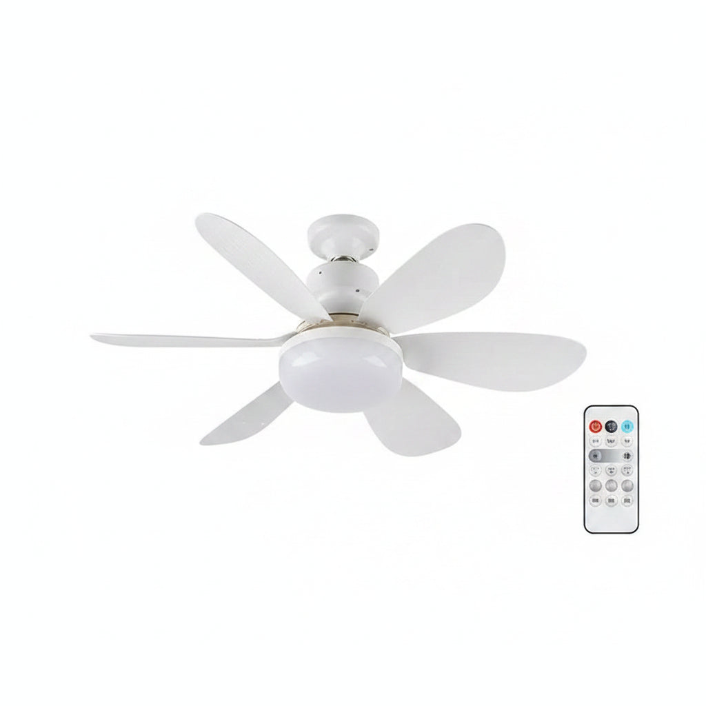 Ventilateur Plafonnier LED Dimmable avec Télécommande