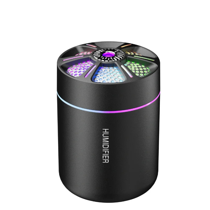 Diffuseur d'Arômes Mini USB 180ml – Humidificateur | Lumières LED |