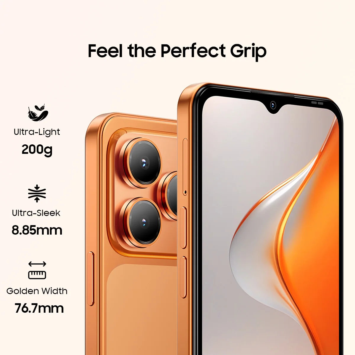 Smartphone Android 16 HD+ NFC