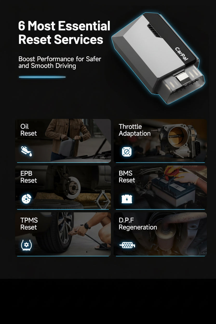 Scanner OBD2 Bluetooth TOPDON CarPal – Lecture de Codes, Diagnostic Complet
