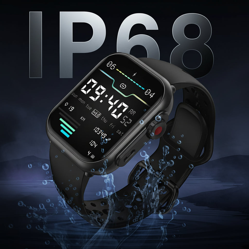 Montre Connectée 2026 – Écran AMOLED 1,85