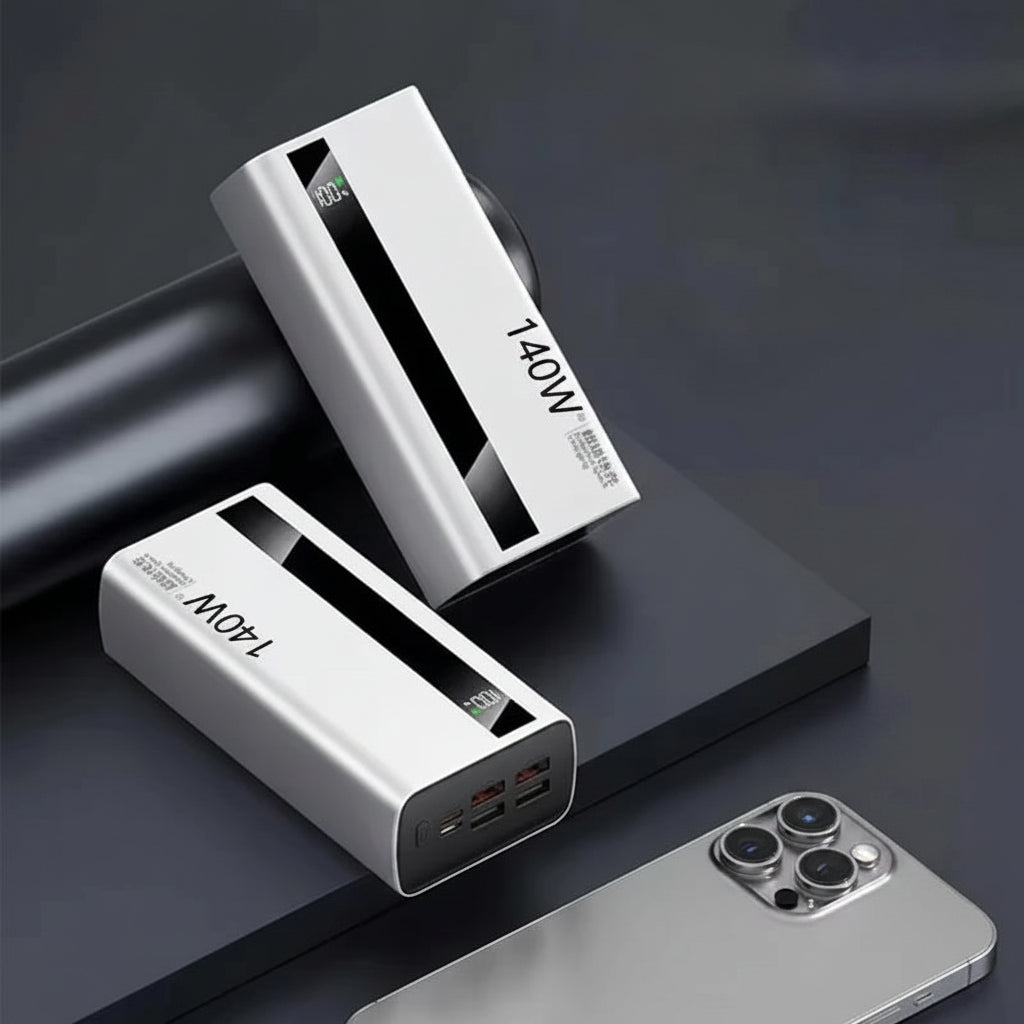 Batterie Externe Lenovo 140W Outdoor – | 6 Ports | Indicateur LED | Charge Rapide