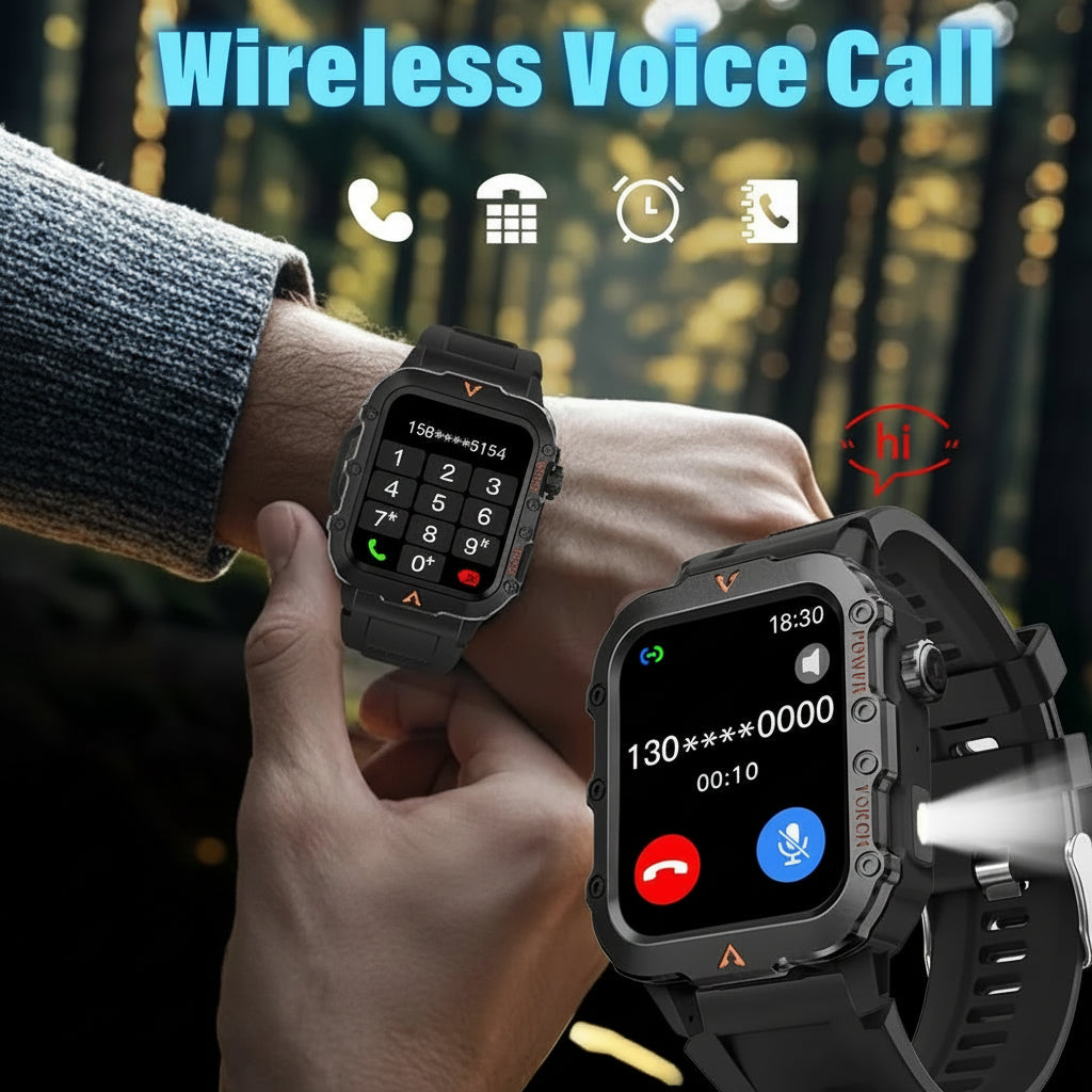 Montre Connectée Sport avec Appel Bluetooth & Suivi Santé