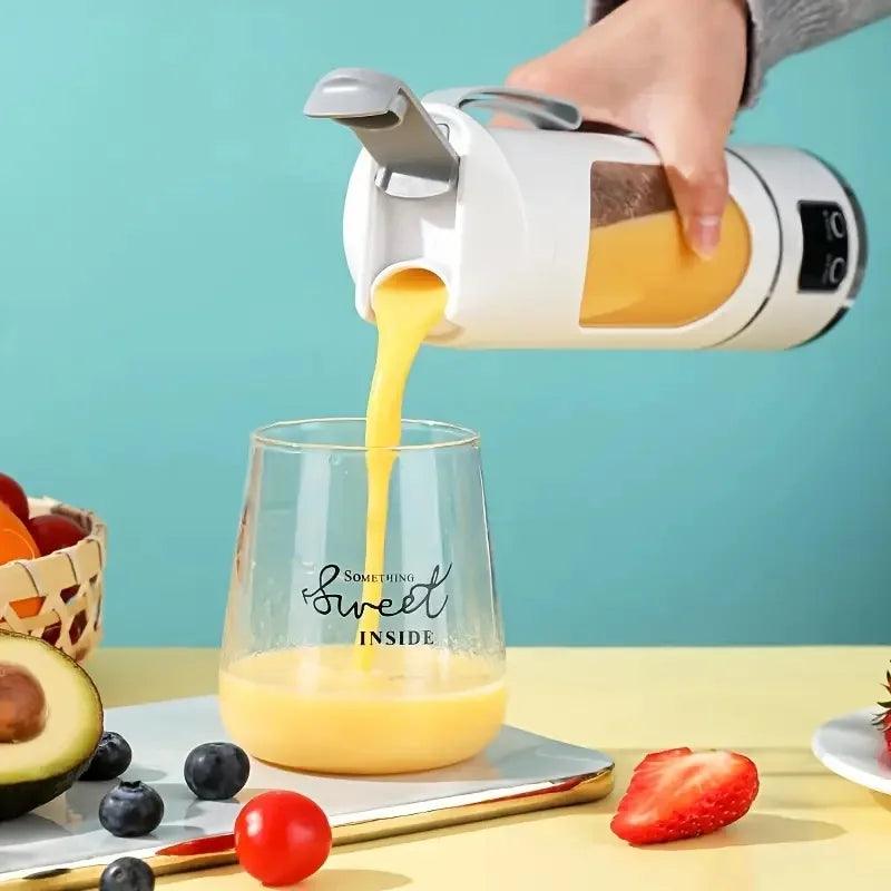 Mixeur Portable Rechargeable USB – Blender Compact 25W pour Smoothies, Milkshakes & Jus de Fruits
