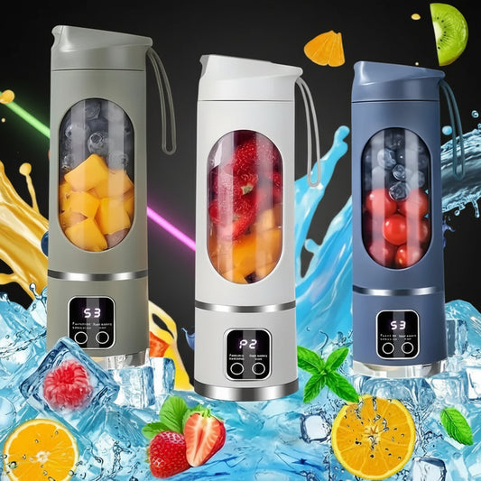 Mixeur Portable Rechargeable USB – Blender Compact 25W pour Smoothies, Milkshakes & Jus de Fruits