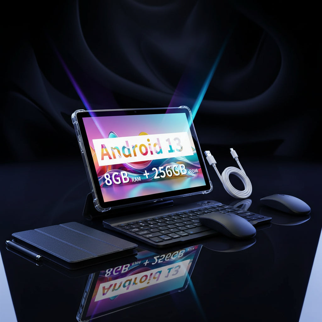 Tablette BDF-Y7 10.1" 5G – | 8GB RAM | 256GB ROM | 4G LTE | Double Caméra
