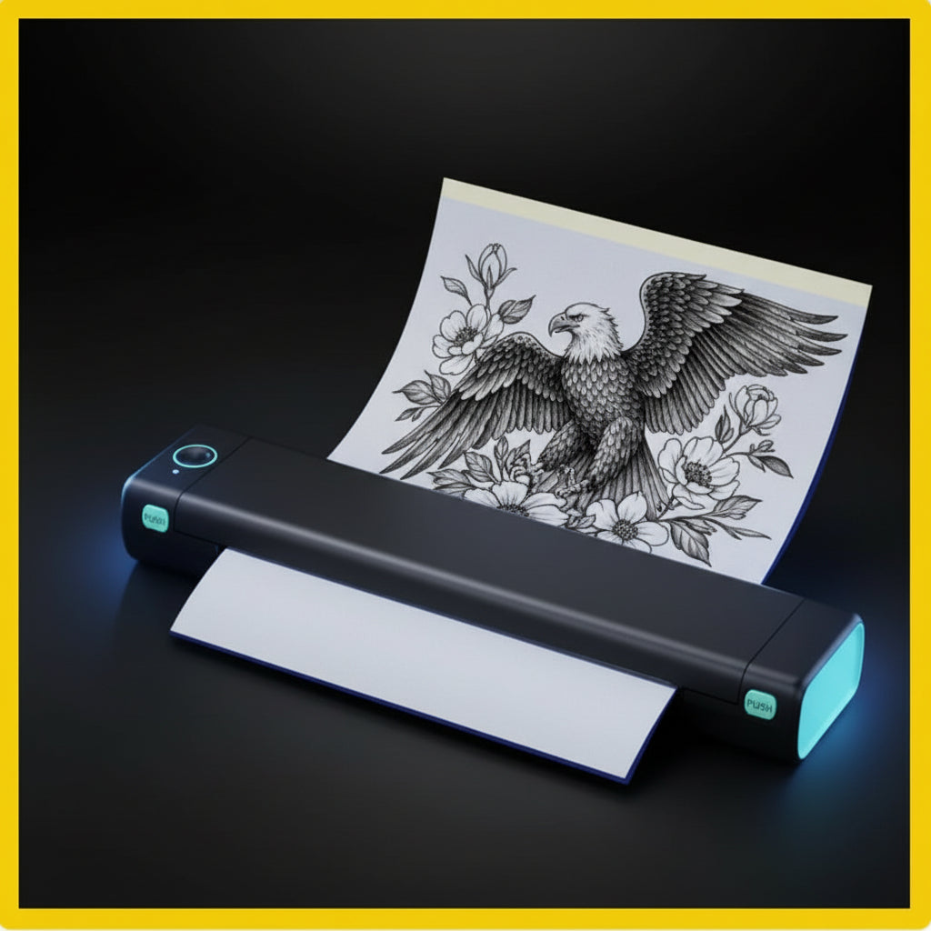 Imprimante Thermique A4 Phomemo M08F – Bluetooth, Sans Encre, Maison & Bureau