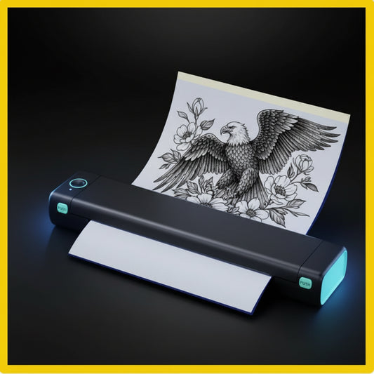 Imprimante Thermique A4 Phomemo M08F – Bluetooth, Sans Encre, Maison & Bureau