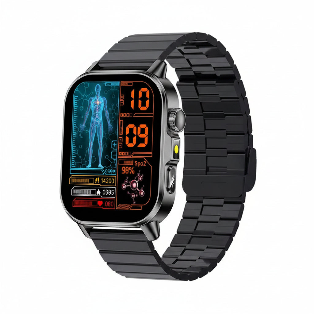 Montre Connectée 2026 – ECG, Appels Bluetooth & Suivi Santé