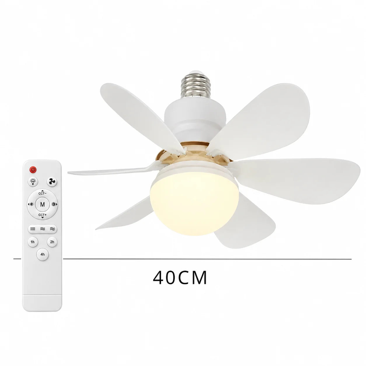 Ventilateur Plafonnier LED Décoratif