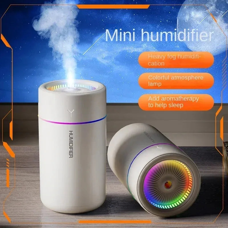 Humidificateur Ultrasonique Searide 280ml – LED Multicolore | Silencieux | Aromathérapie |
