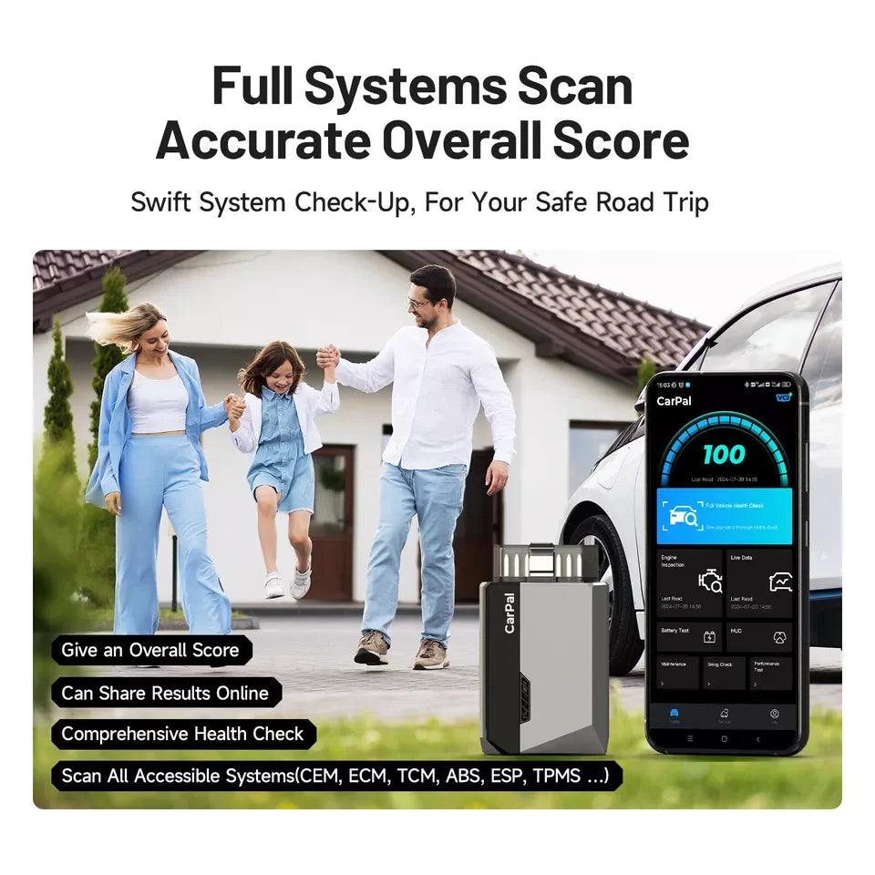 Scanner OBD2 Bluetooth TOPDON Complet Tous Systèmes