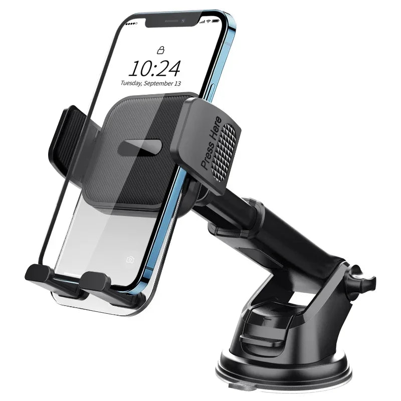 Support Téléphone Voiture Flexible Tableau de Bord, Pare-Brise