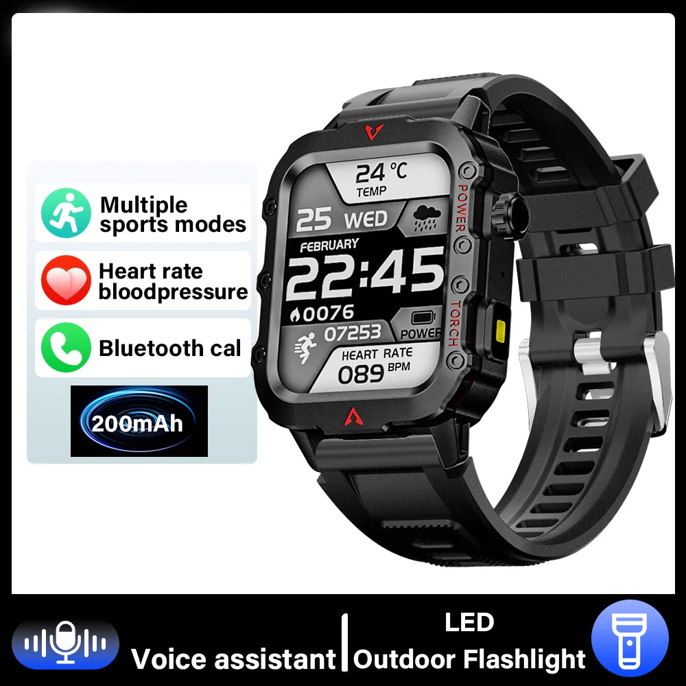 Montre Connectée Sport avec Appel Bluetooth & Suivi Santé