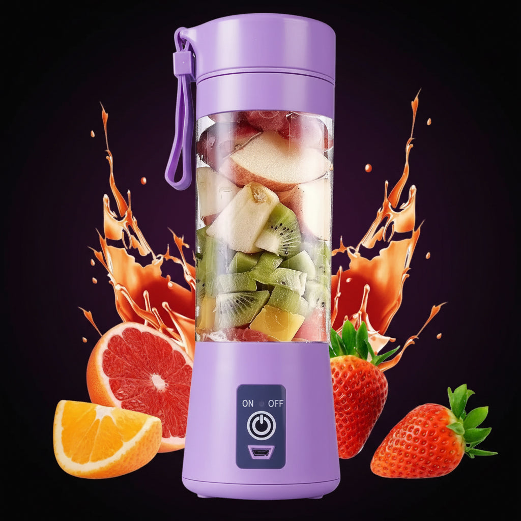 Mini Blender Portable Rechargeable USB — Jus Fruits, Smoothies & Milkshakes