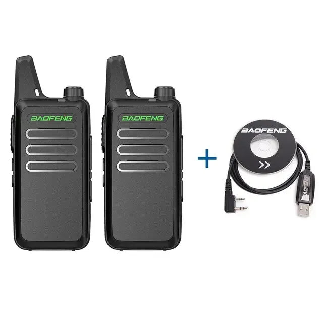 Talkie-Walkie BAOFENG BF-T20 — Radio Portable UHF, IP45, VOX, Charge USB