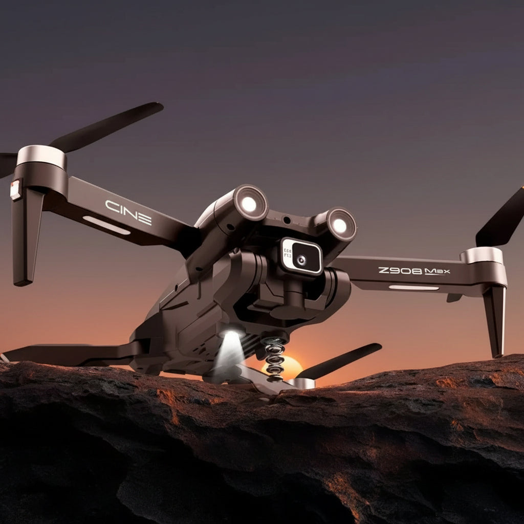 Drone Z908 Pro MAX – Caméra Double 8K, GPS, Évitement Laser, Moteur Brushless, WiFi 5G FPV