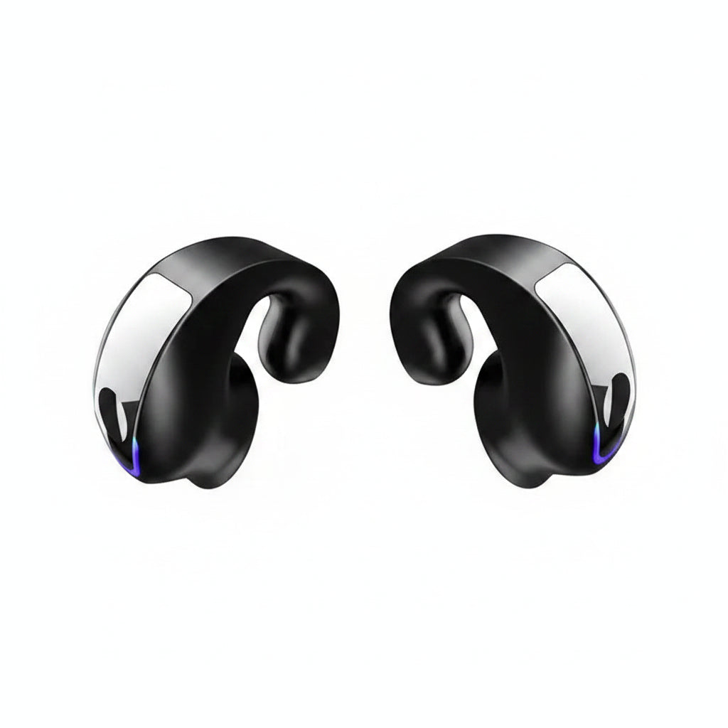 Écouteurs Sans Fil Clip Auriculaire – Bluetooth 5.3 ANC