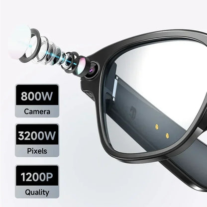 Lunettes Connectées Caméra IA Intégrée