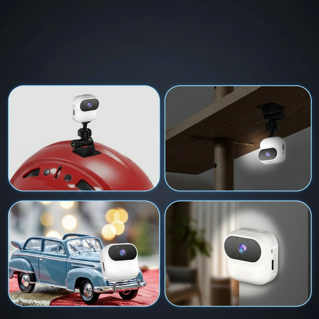 Caméra de Surveillance WiFi Lenovo A8 – 1080P Full HD, Détection de Mouvement
