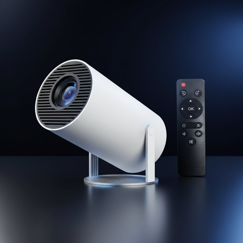 Projecteur Portable 4K HY300 – Android 11 WiFi 6 Bluetooth 5.0