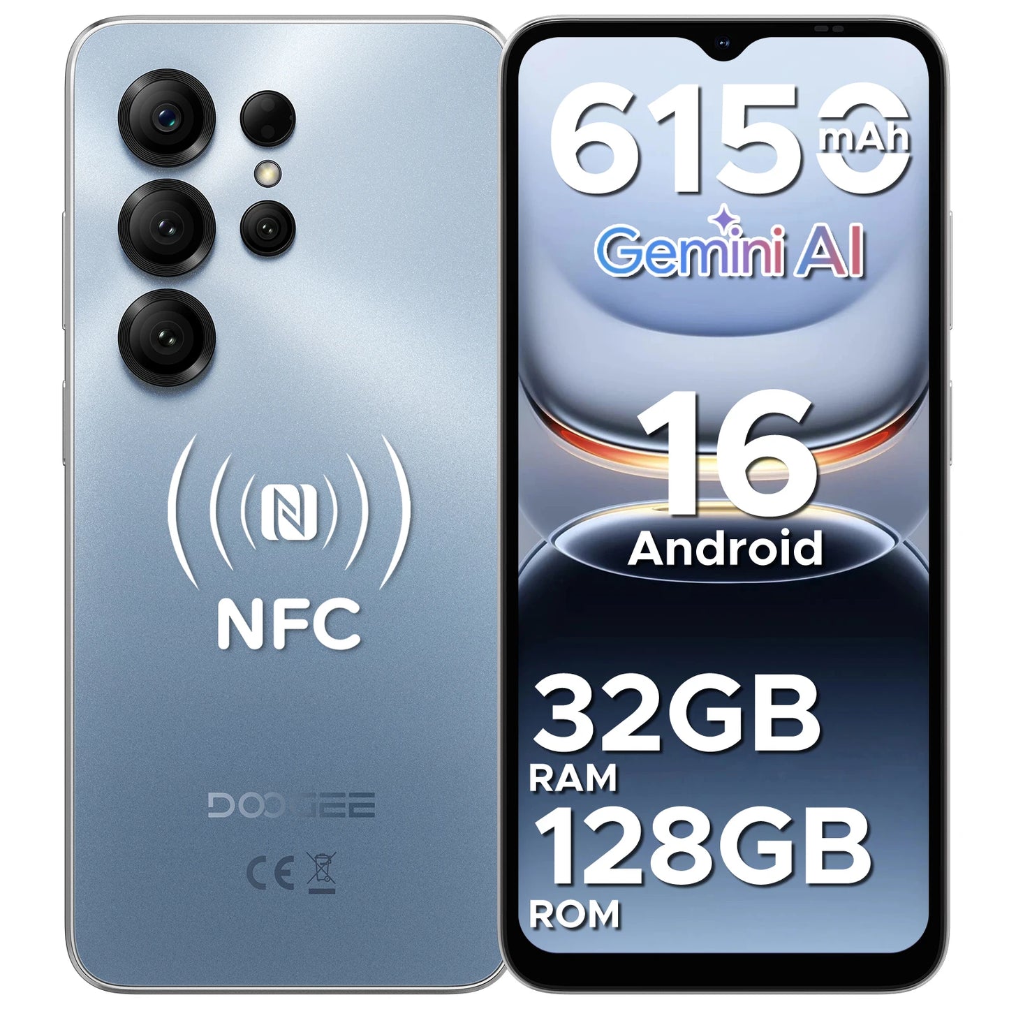 Smartphone Android 16  NFC