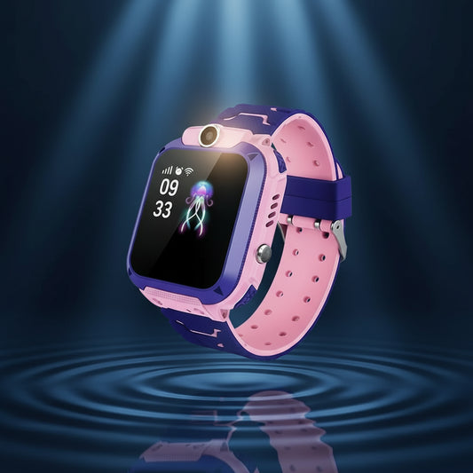 Montre Connectée Lenovo Enfants – 4G SIM, GPS, Caméra, Étanche IP67