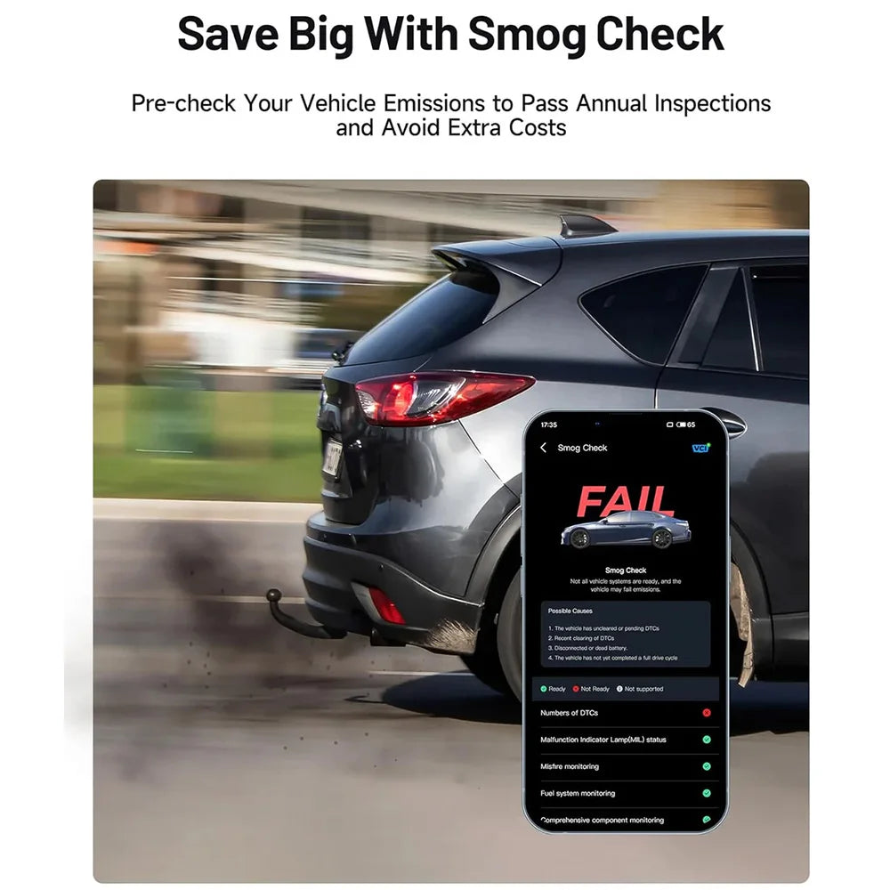 Scanner OBD2 Bluetooth TOPDON CarPal – Lecture de Codes, Diagnostic Complet