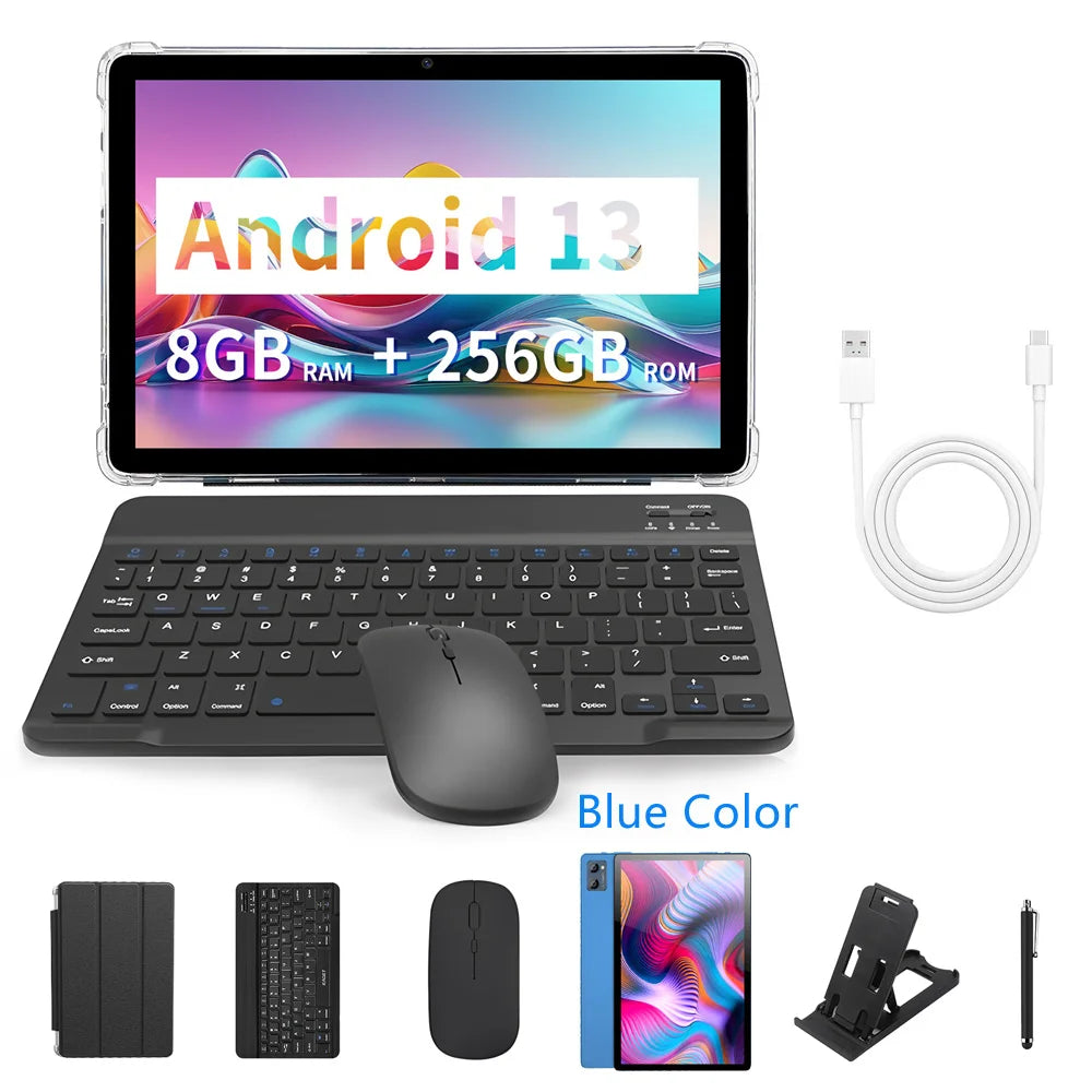 Tablette BDF-Y7 10.1" 5G – | 8GB RAM | 256GB ROM | 4G LTE | Double Caméra