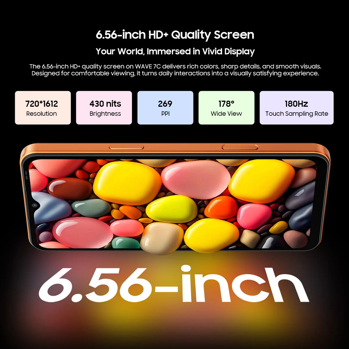 Smartphone Android 16 HD+ NFC
