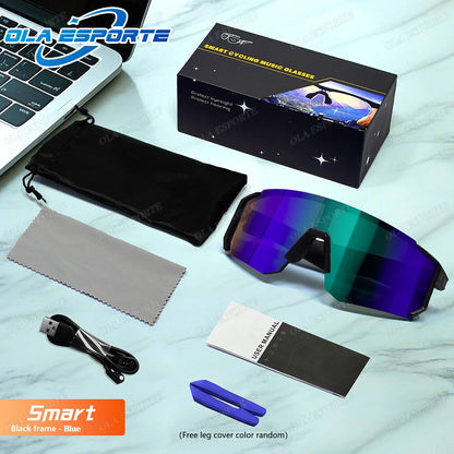 Lunettes De Sport Bluetooth – Audio Mains Libres UV400