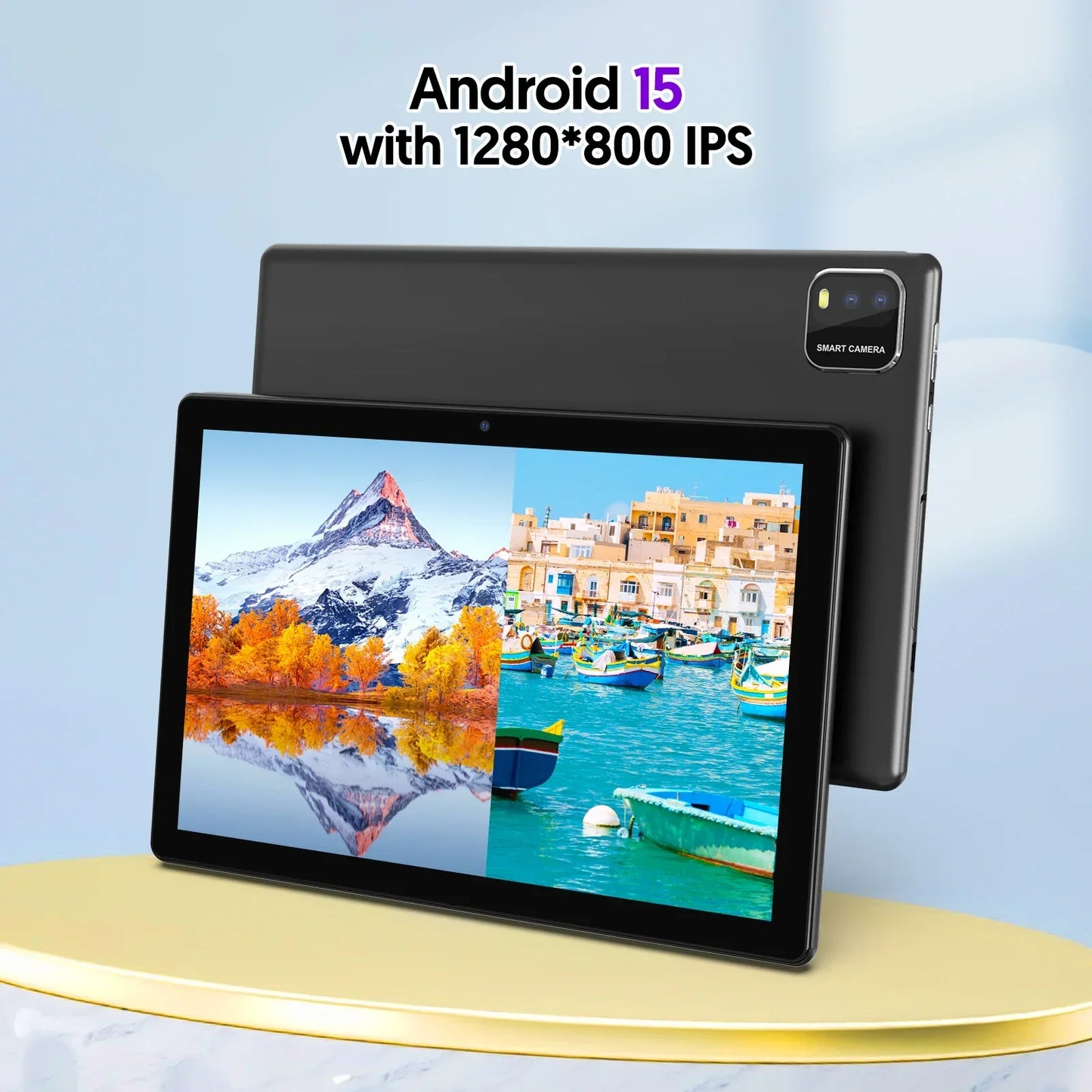 Tablette BAKEN 10" Android 15  | Double Caméra | Clavier inclus