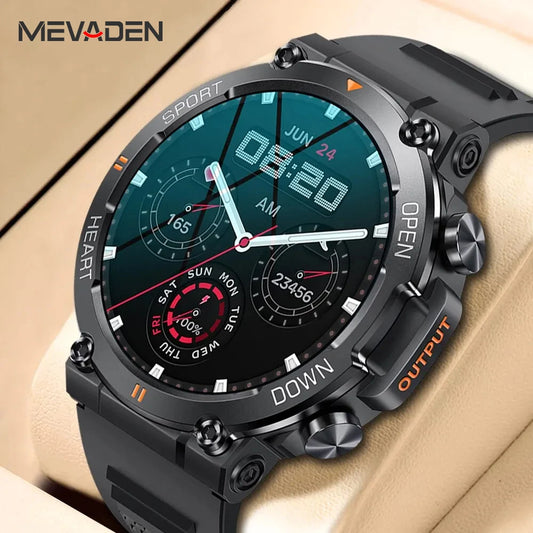 MEVADEN MD56 – HD Sports Smartwatch with Bluetooth Calls