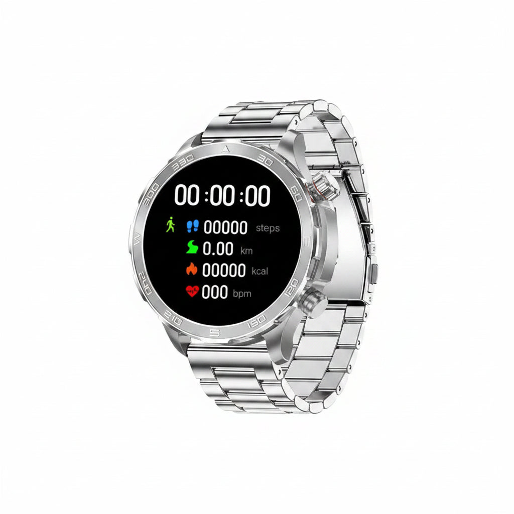 Montre Connectée Homme – Appels Bluetooth, GPS & Suivi Fitness AMOLED