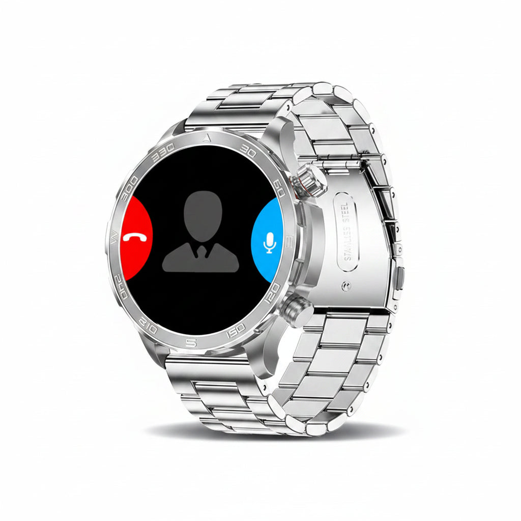 Montre Connectée Homme – Appels Bluetooth, GPS & Suivi Fitness AMOLED