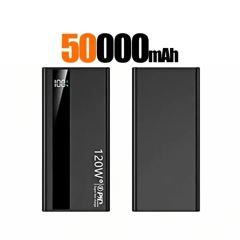Batterie Externe Lenovo 120W | Charge Rapide | Affichage LED | 2× USB