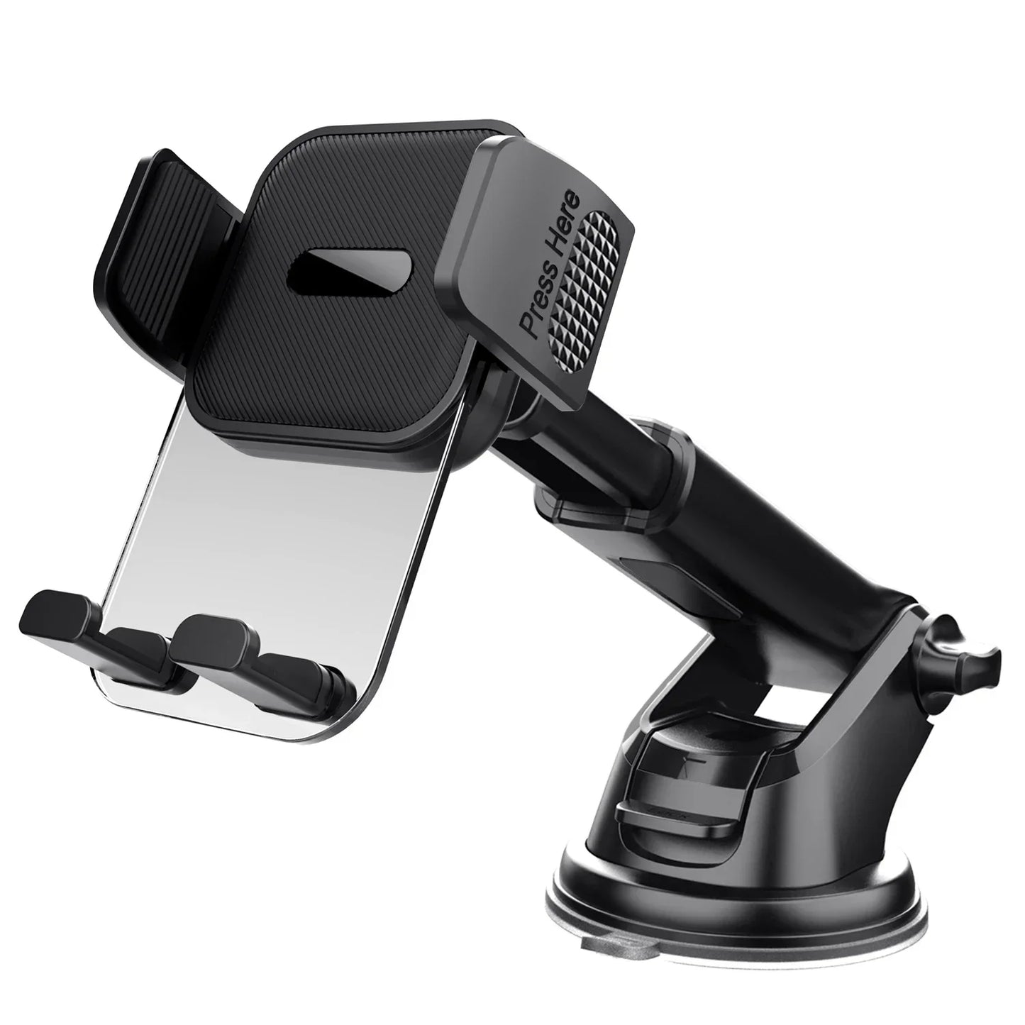 Support Téléphone Voiture Flexible Tableau de Bord, Pare-Brise