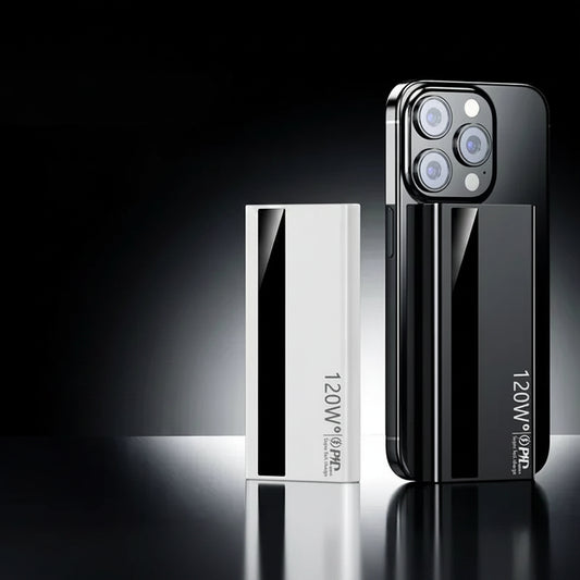 Batterie Externe Lenovo 120W | Charge Rapide | Affichage LED | 2× USB