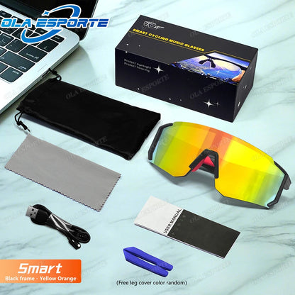 Lunettes De Sport Bluetooth – Audio Mains Libres UV400