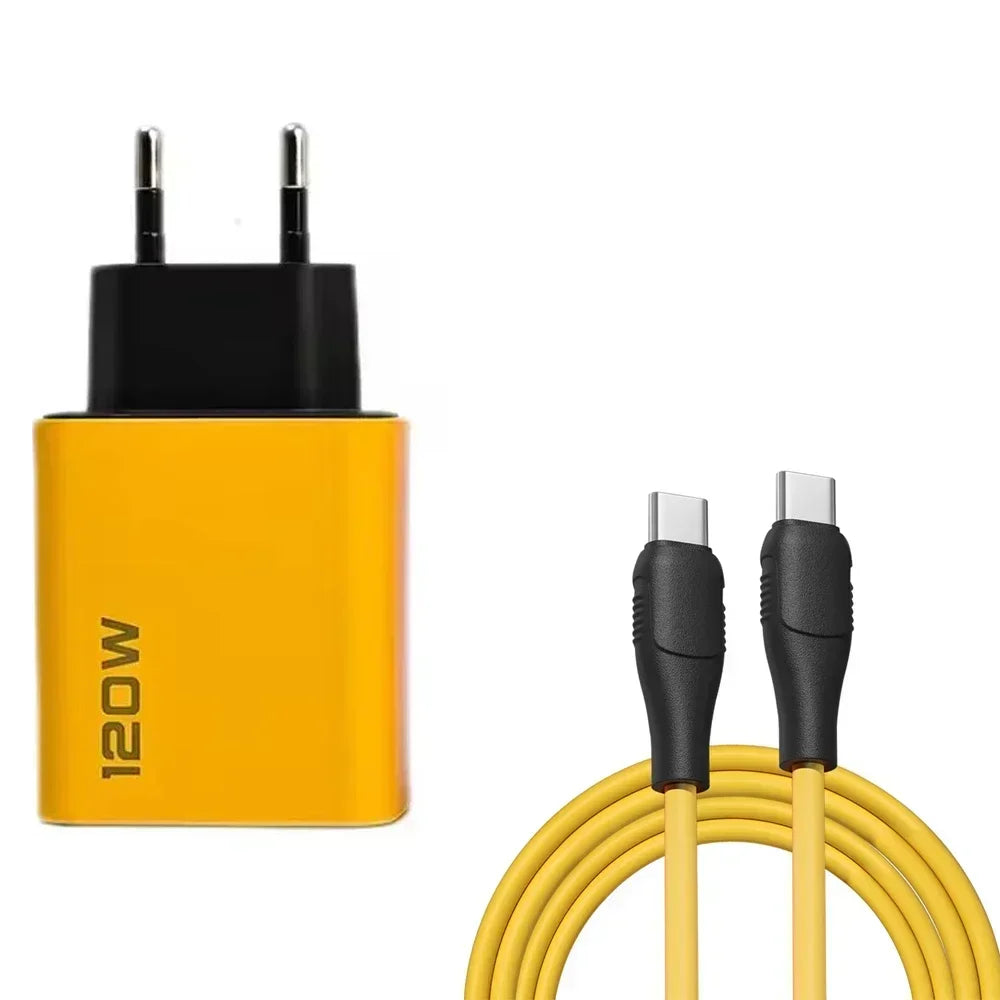 Chargeur Mural 120W BAPPSUS – 4 Ports | Charge Rapide | Prise EU / UK / US