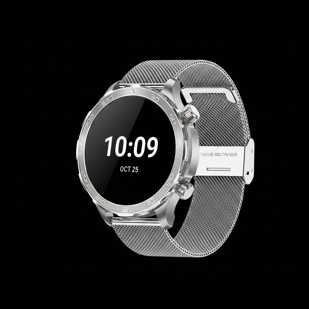 Montre Connectée Homme – Appels Bluetooth, GPS & Suivi Fitness AMOLED