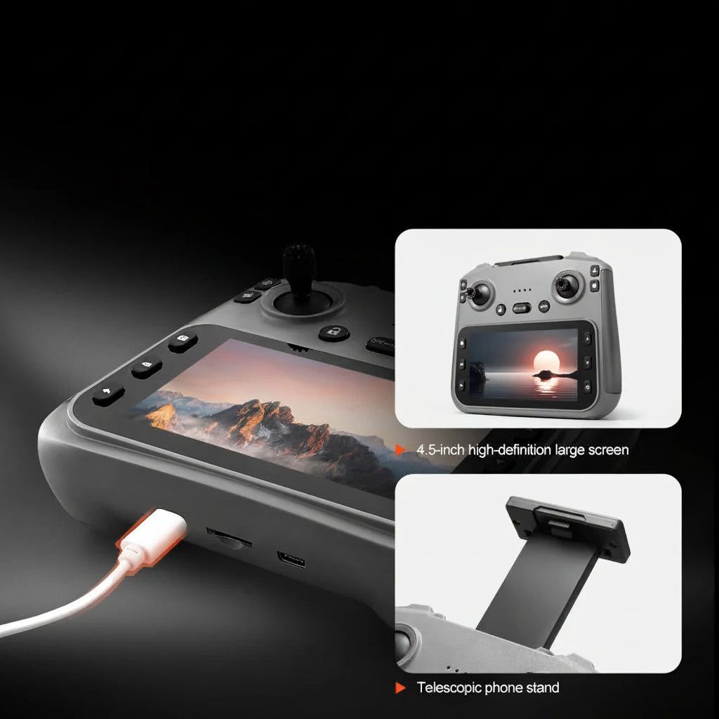 Drone GPS Lenovo V198MAX 8K – Caméra Professionnelle, Évitement d'Obstacles Laser, Télécommande Grand Écran