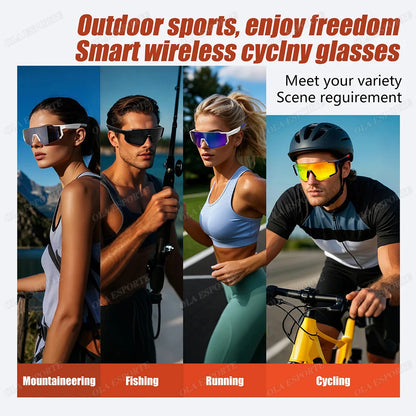 Lunettes De Sport Bluetooth – Audio Mains Libres UV400