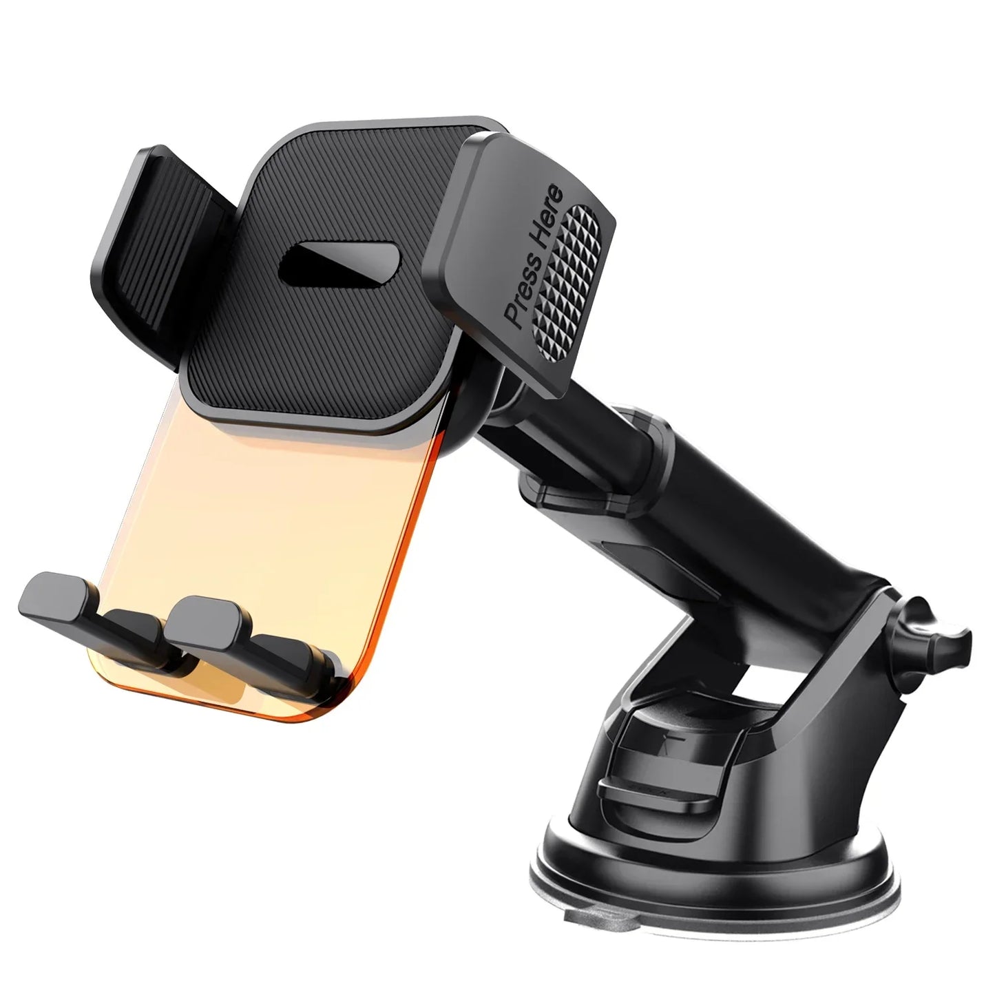 Support Téléphone Voiture Flexible Tableau de Bord, Pare-Brise