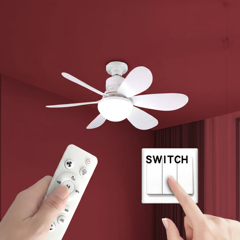 Ventilateur Plafonnier LED avec Télécommande
