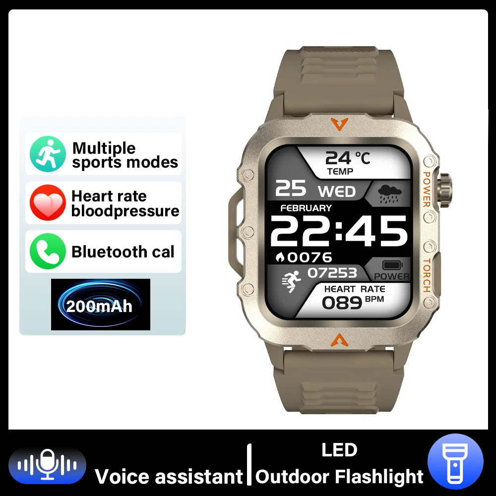 Montre Connectée Sport avec Appel Bluetooth & Suivi Santé
