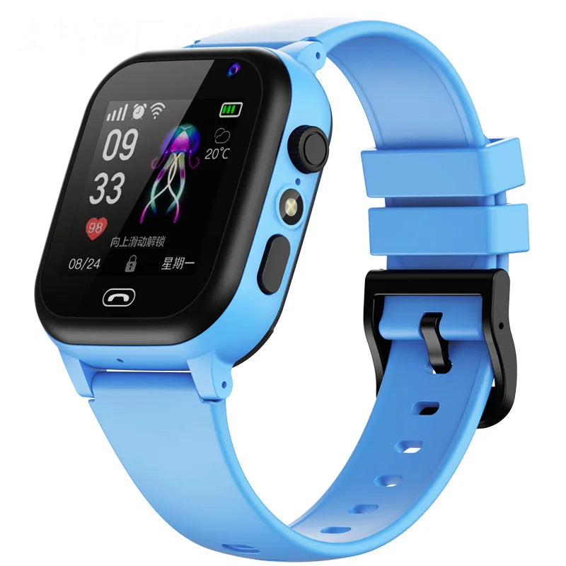 Montre Connectée Lenovo pour Enfants – GPS, SIM, SOS, Étanche